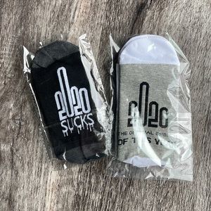 BRAND NEW!! 2 pair year 2020 socks